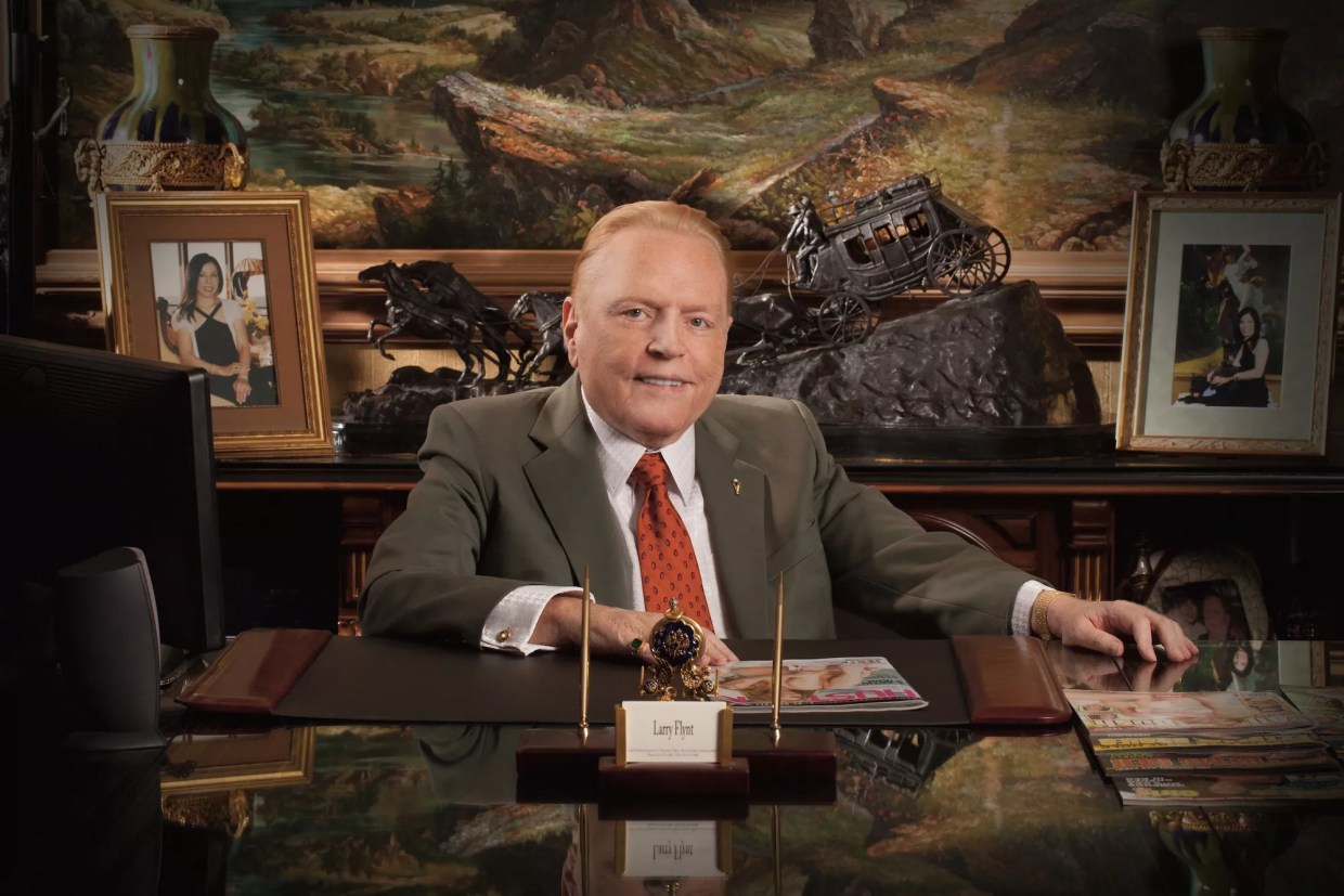 Larry Flynt on President Trump on TV: “He Should Be Disinvited Until He Can Tell the Truth”