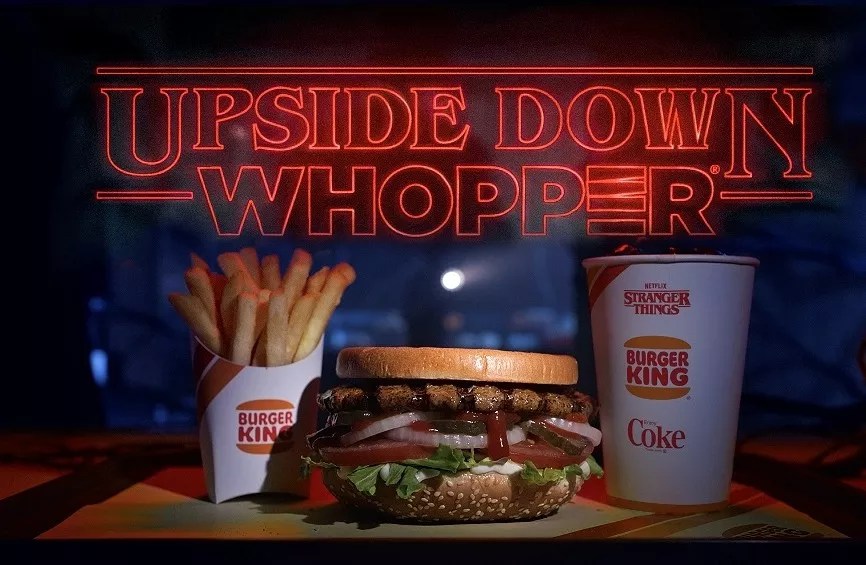 Burger King Celebrates the Return of <i>Stranger Things</i> With the Upside Down Whopper