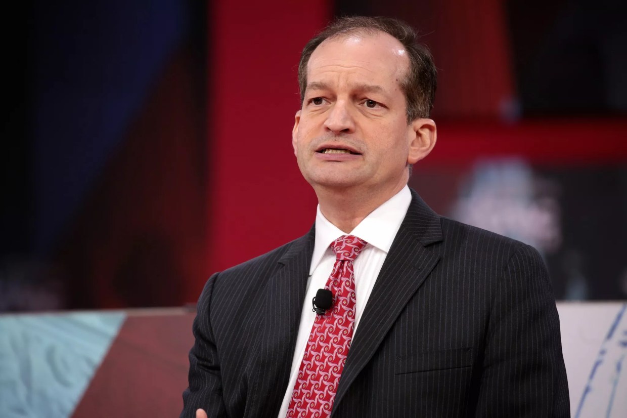 Alex Acosta Tries to Duck Blame for Going Easy on Billionaire Pedophile Jeffrey Epstein