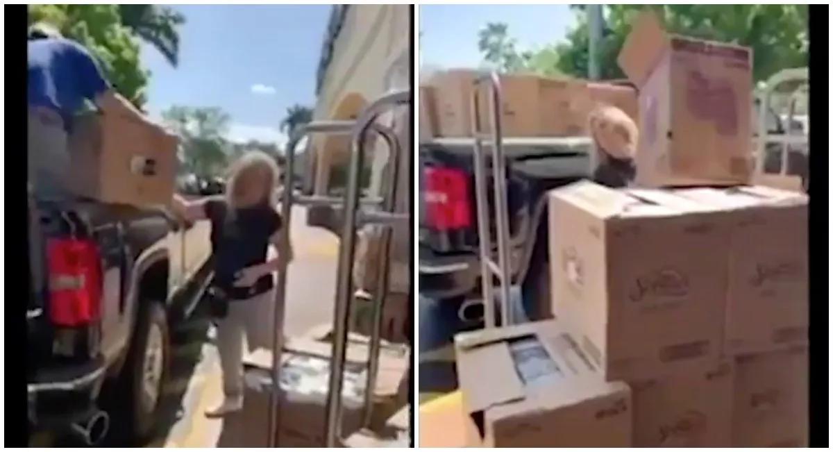 Florida Woman Yells “Go Donald Trump!” After Buying Out Store’s Toilet Paper