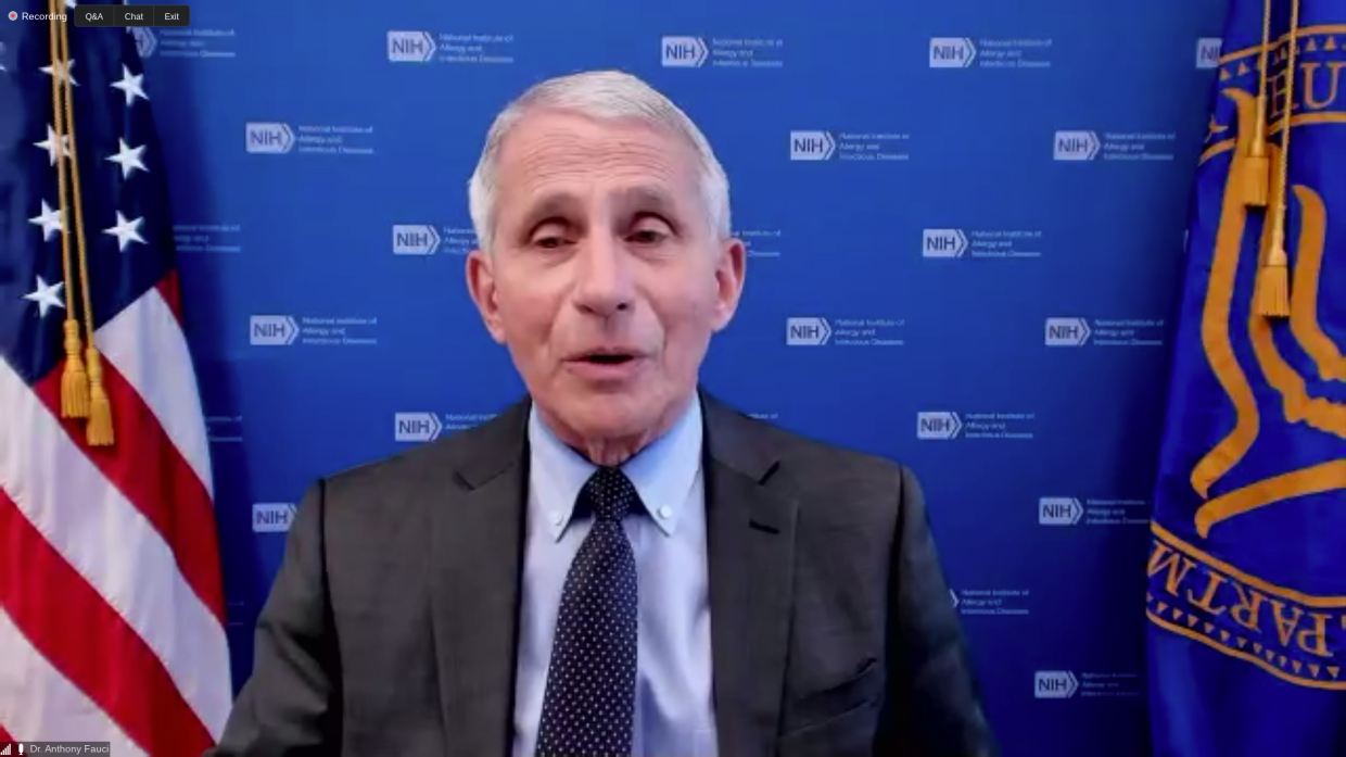 Fauci at FIU Conference: “Don’t Declare Victory Prematurely”