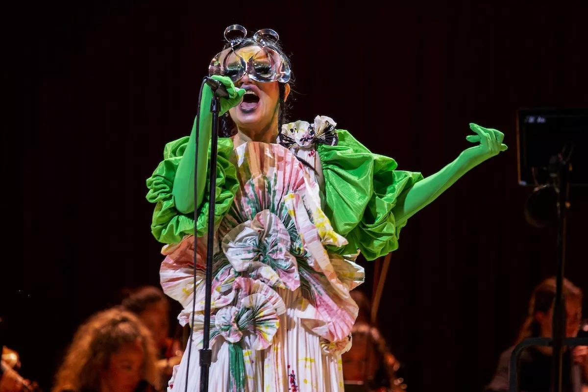 Björk Delivered a Mezmerizing Stripped-Back Set at the Arsht Center