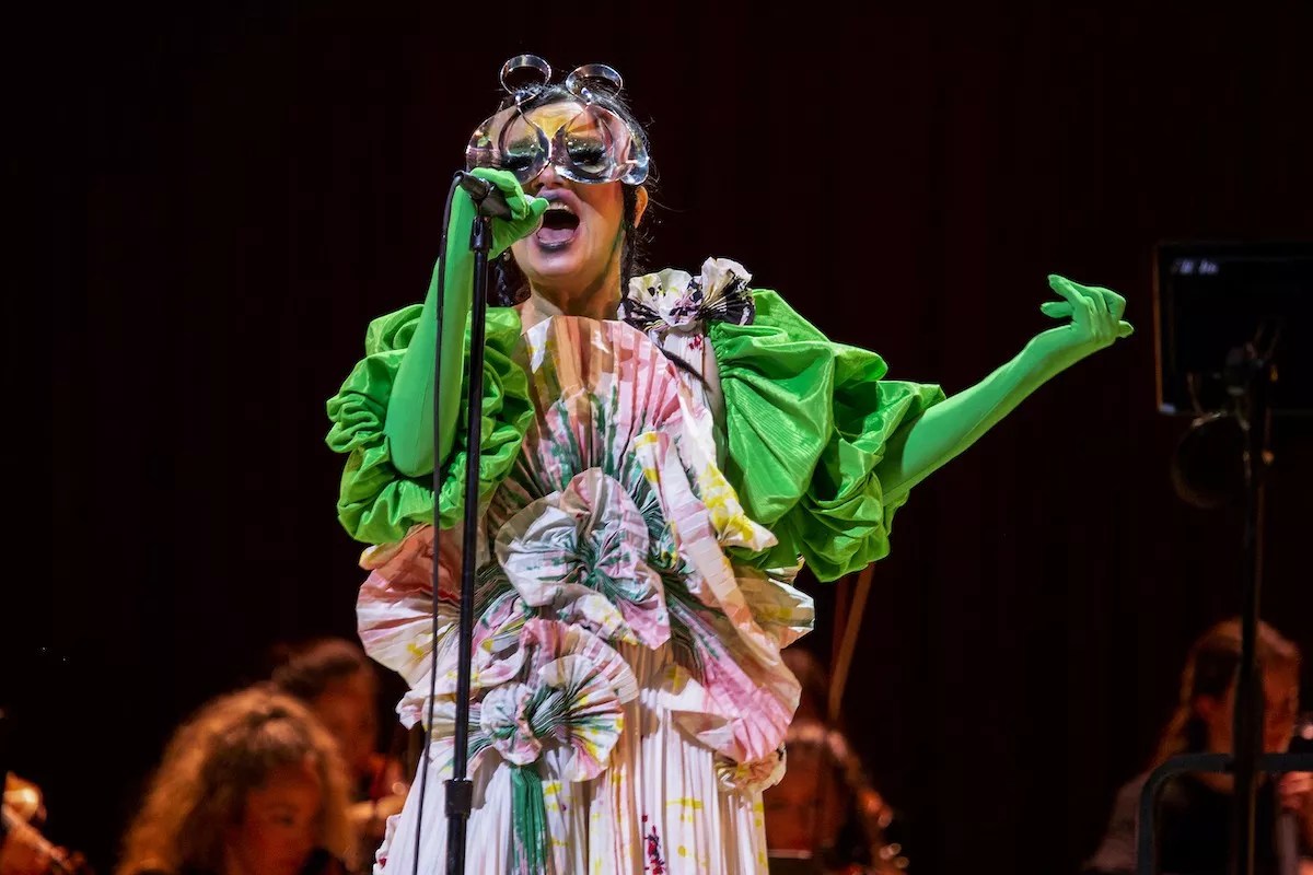 Björk Delivered a Mezmerizing Stripped-Back Set at the Arsht Center