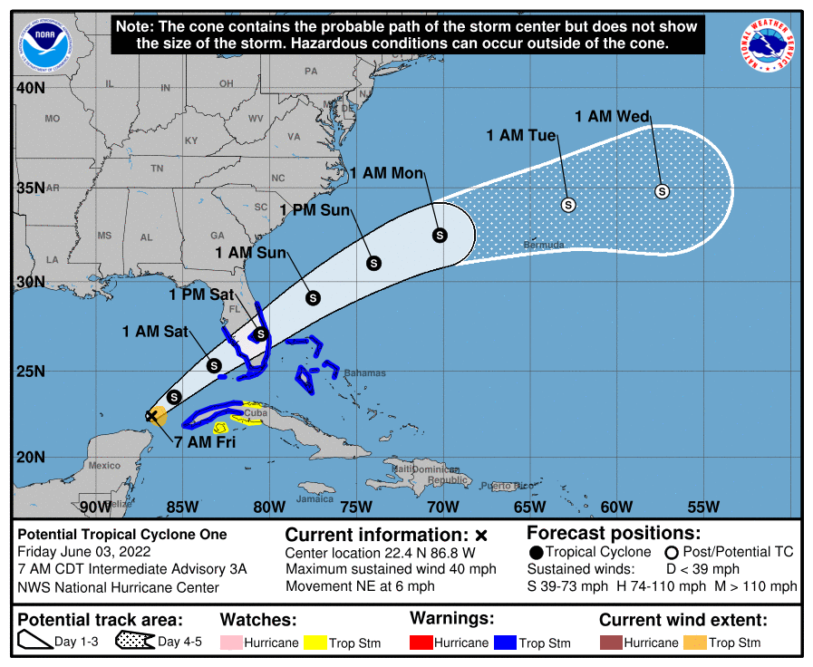 Wet Weekend: Tropical Storm Warning Issued for Miami-Dade, Broward, and Palm Beach Counties