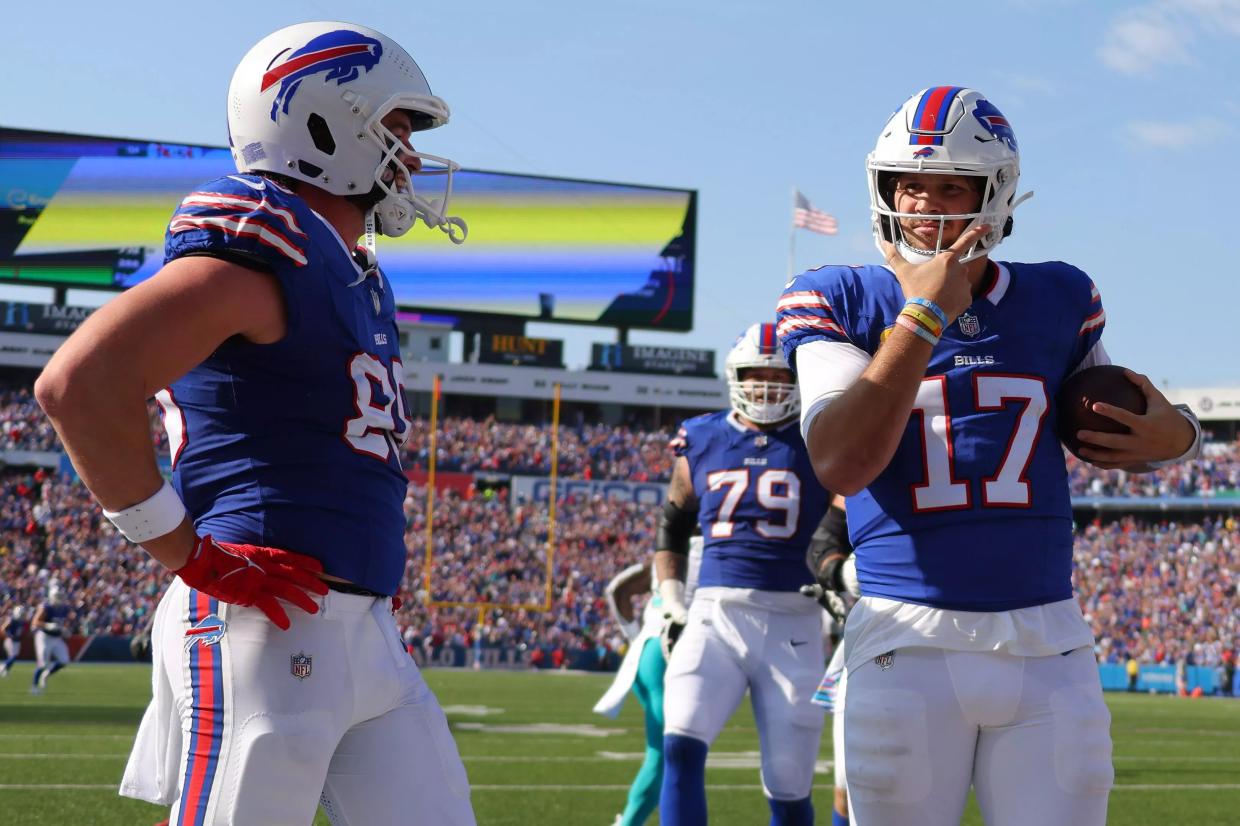 Bills Have the Last Laugh With Dolphins’ “Thinking Emoji”