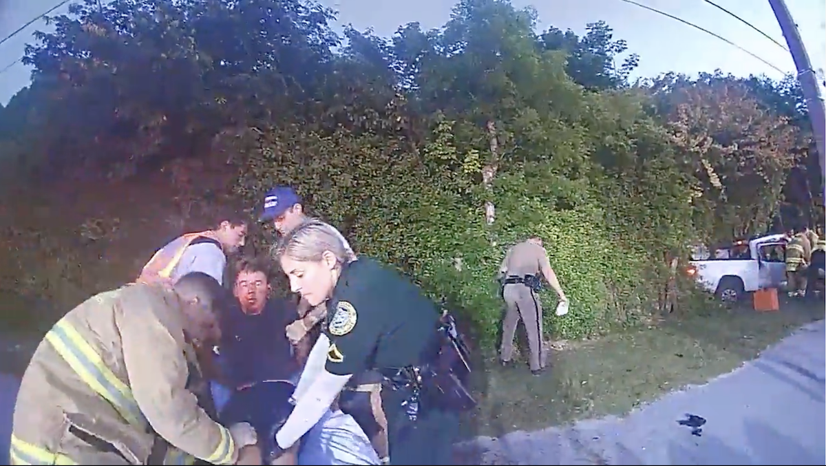VIDEO: Florida Keys Deputy Repeatedly Tases Panicking Teenage Crash Victim