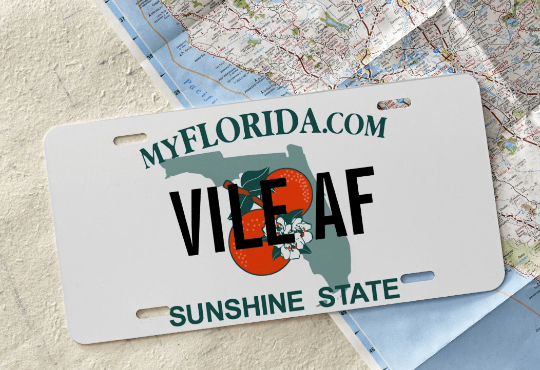 Drivin’ Dirty: Filthy Florida License Plates Rejected in 2023