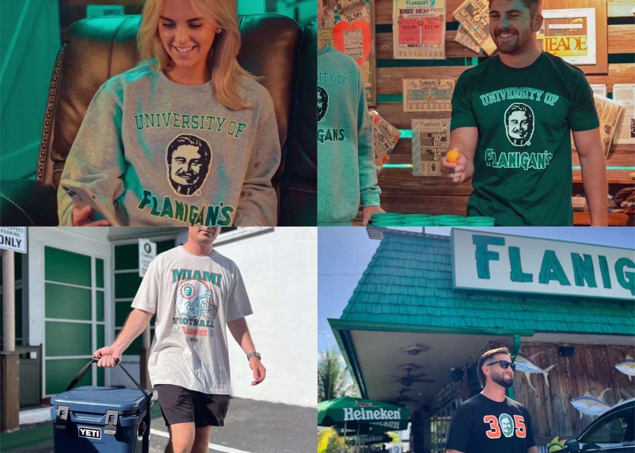 Flanigan’s New Tailgate Apparel Selling Faster Than Its Ribs