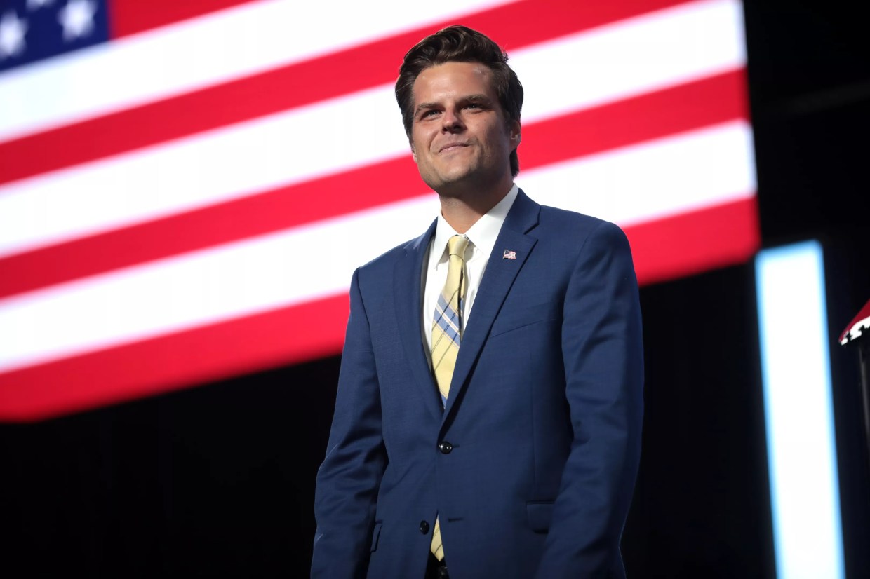 “A Minor”: Internet Clowns Matt Gaetz for Super Bowl Halftime Show Meltdown